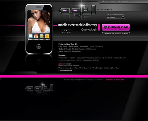 escort template design|Escort Website Templates and Themes.